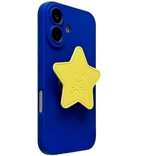 

Leather Pentagram Bracket Hand Rope Redmi Note12/14Pro Mobile Phone Case K80 Xiaomi 12/15Pro Female K70 [Blind box] randomly send