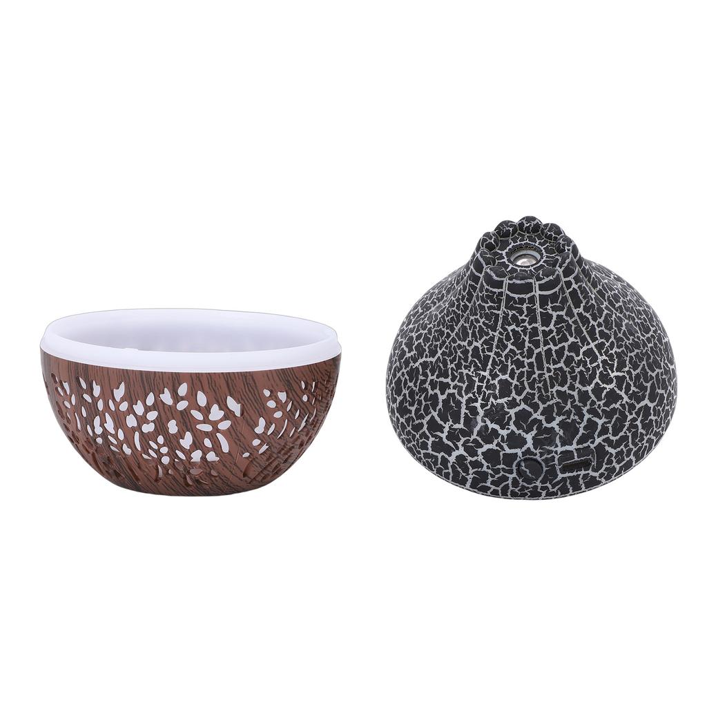 Diffuser Humidifier Luminous Hallow USB Aromatherapy Diffuser Silent Auto Shut Off for Home Spa