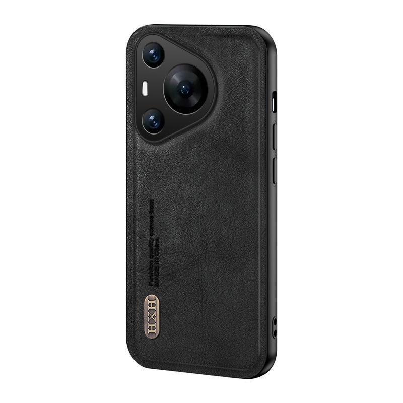 Applicable To Huawei Pura70 Mobile Phone Case Business Nova13pro Case Honor 200 Matte Play 60plus Leather Pattern