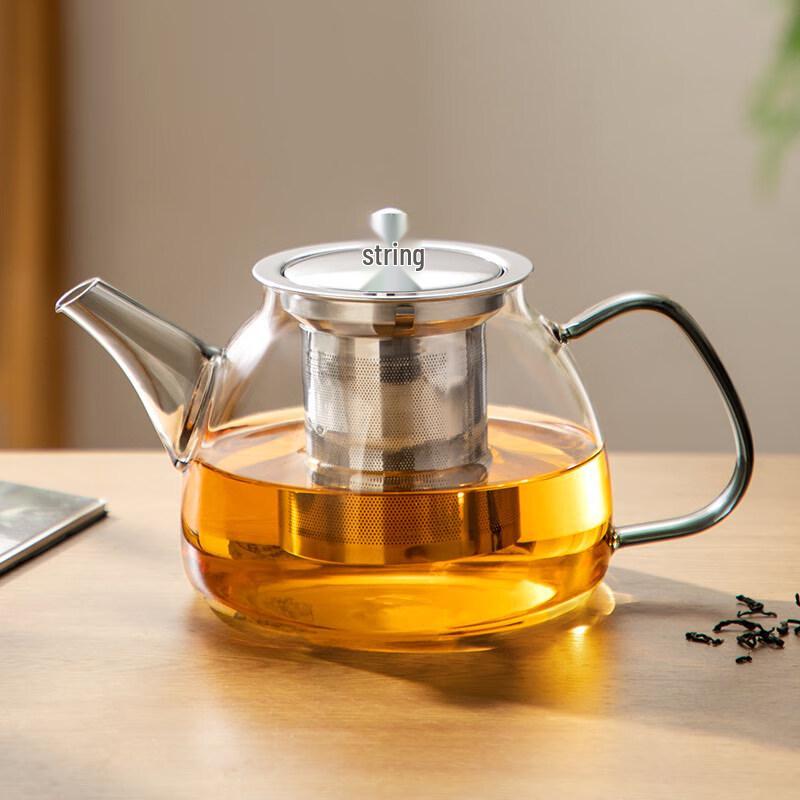 High Borosilicate Glass Brew & Boil Teapot