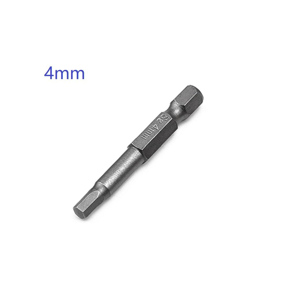50mm Magnetic Hexagon Screwdriver Bit Alloy Steel 1/4" Hex Shank Screwdriver Screw Driver Impact-Driver Drill Hand Tools