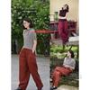 2026 New Stylish Banana Leg Linen Pants: Elastic Waist, Loose, Flattering Wide Legs