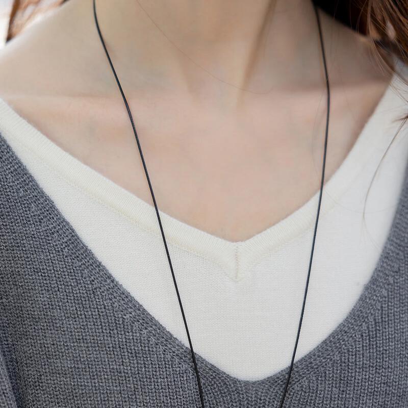 Mokana Women's Faux Two-Piece Long-Sleeve Knit Top