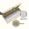 Wooden Specimens Slide Box Metal Buckle 25/50/100pcs Slide Storage Box Case Biology Glass Prepared Microscope Slide Box