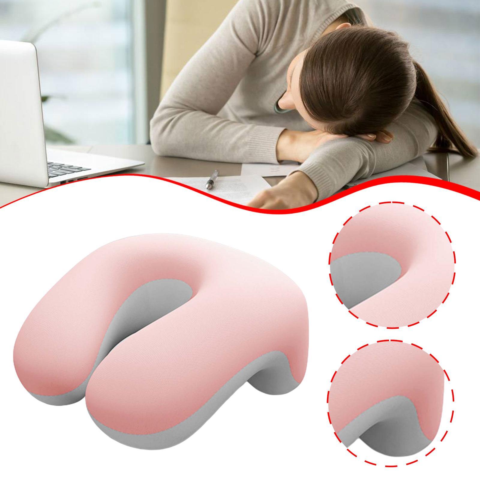 Desk Napping Pillow Breathable Lightweight Headrest Multiuse Lunch Break Comfortable Support Cushion for Travel Car School 3900₽