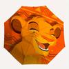 1 Auto Open Lion King, Simba Themed Colorful 8-rib Portable Umbrella for Men and Women, A Compact Commuting Companion Suitable for Daily Dri