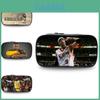 Organisateur de stylos Allstar NBA Boîte à papeterie spacieuse en nylon avec plusieurs compartiments pour adolescents et adultes