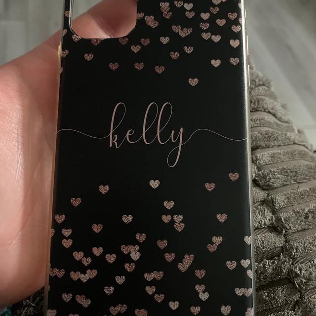 Personalised Phone Case Initials Name Rose Gold Love Custom Cover For iPhone 13 SE 6s Plus 7 8 X Xs Max Xr 11 14 12 Pro Max Mini
