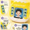 Hairstyle Design Board Magnetic Drawing Board Plastic Magnetic Doodle Board  Drawing Activity