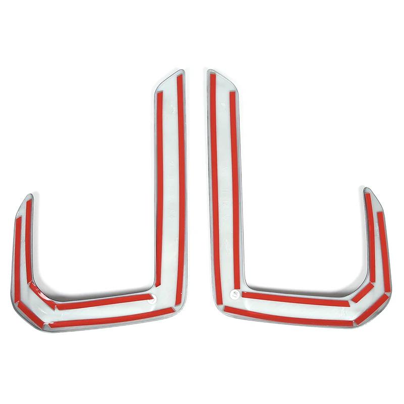 For Subaru Outback 2021 2022 2023 ABS Car Front Fog Light Lamp Eyebrow Cover Frame Trim Sticker Accessories