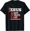 NEW LIMITED Jesus 14:6 Christian Design Premium Great Gift Idea T-Shirt