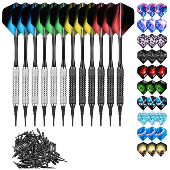 

1 Set Dart Kit Bendable Colorful Multiple Styles Metal Dart Sport Set