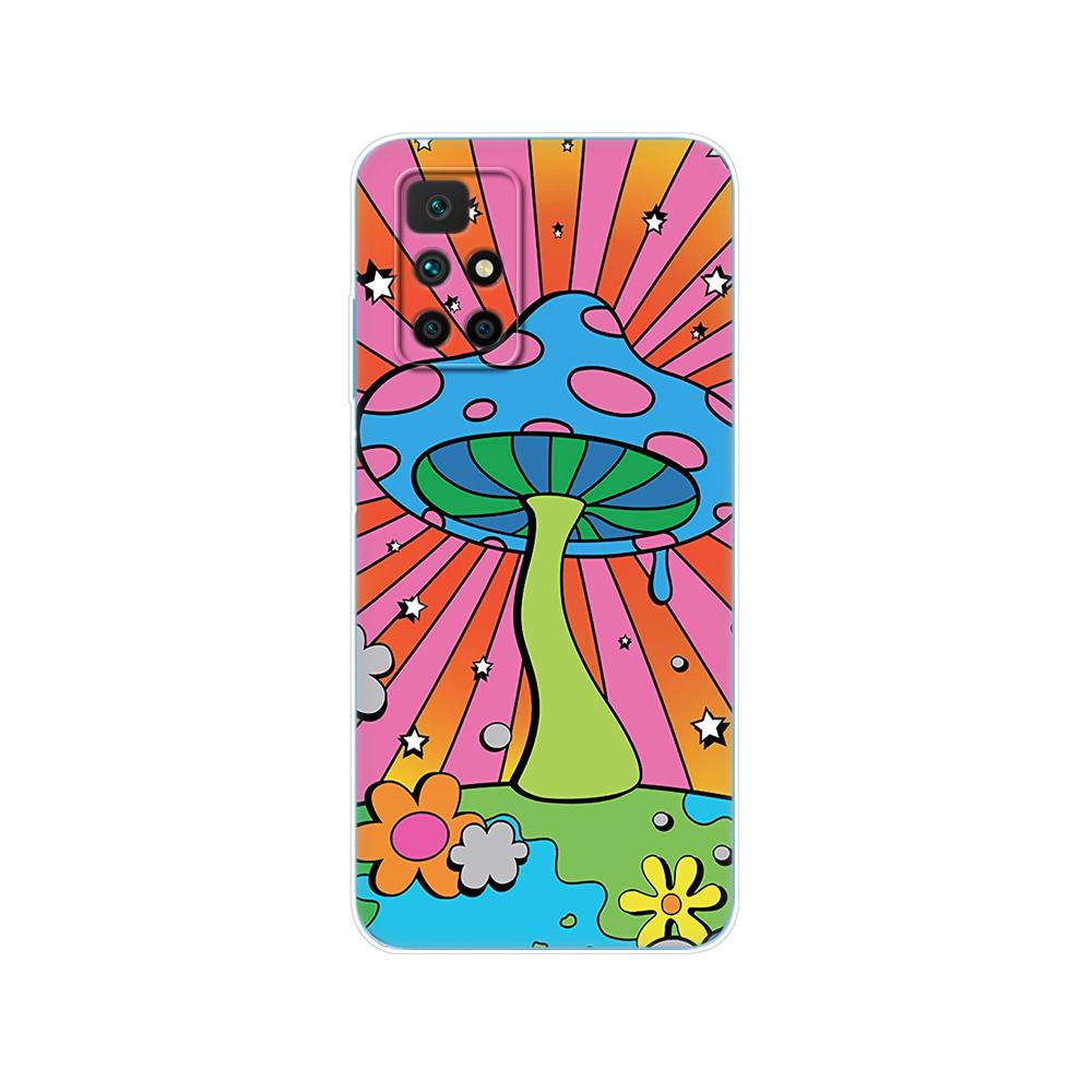 Dla etui Redmi 10 silikonowa tylna okładka etui na telefon dla xiaomi Redmi 10 2022 2021 miękkie etui 6.5 cala Redmi10 globalne etui typu bumper z tpu