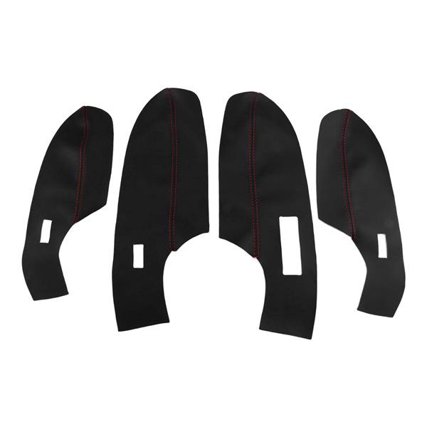 Türarmlehnen-Panel-Abdeckung für das Auto-Interieur, PU-Leder, Farbe: Wie abgebildet, für Volkswagen.