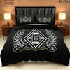 Borussia Mönchengladbach Pattern Bedding Quilt Set  Home Decoration  Gift (1 * duvet cover + 2 * pillowcase  without core)