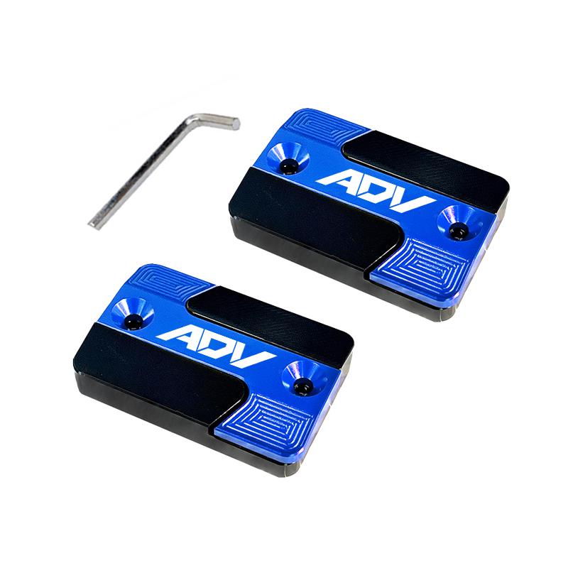 ADV Motorcycle Accessories CNC Aluminum Front Brake Reservoir Fluid Tank Oil Cup Cover For HONDA ADV350 ADV150 ADV160 350 adv