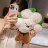 Simulated Cartoon Cauliflower Vegetable Series Doll Plush Toy Backpack Pendant Doll Broccoli Pillow Doll