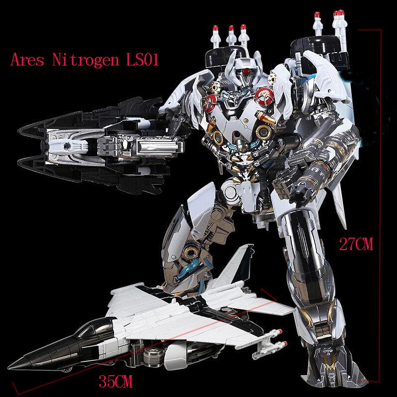 Robot Transformation Toys Nitrogen Ghost Aircraft Action Figure Decepticons Model LS-01 BMB ZEUS LS01 Articulated Detailed Movable Poseable Scale