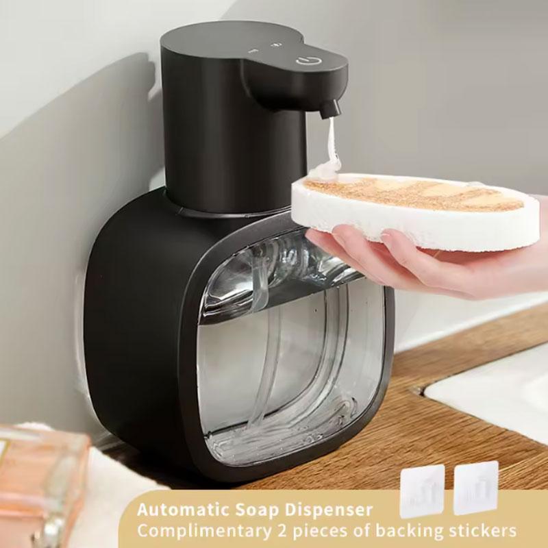 

New Wall Mounted Automatic Soap Dispenser Foam Smart Hand Washing Machine 500ml Liquid Rechargeable Bathroom Induction Sensor