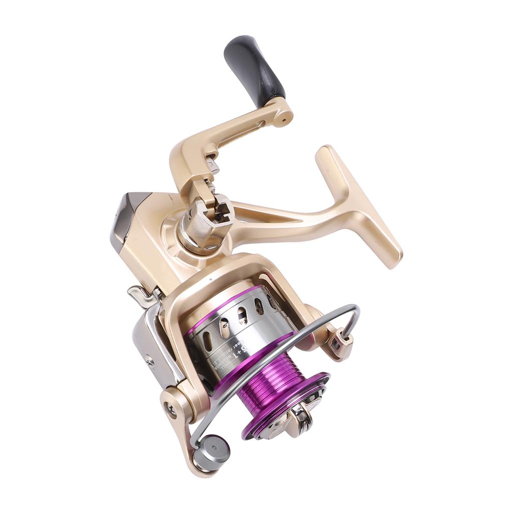 Spinning Reel 5.2:1 5+1BB Right Left Hand Interchangeable Fishing Reel Metal Line Cup