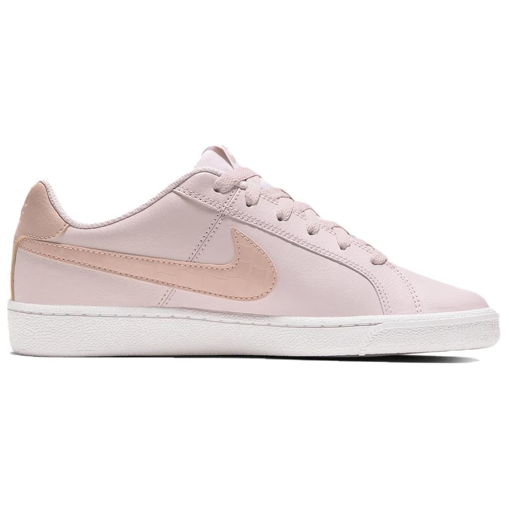 Nike Court Royale Support Low Top Skateboard Shoes Women's Pink White 749867-603