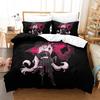 Soulfire Demons Bedding Set Single Twin Full Queen King Size Bed Set Adult Kid Bedroom Duvet Cover Sets 3D Anime Bed Sheet Set