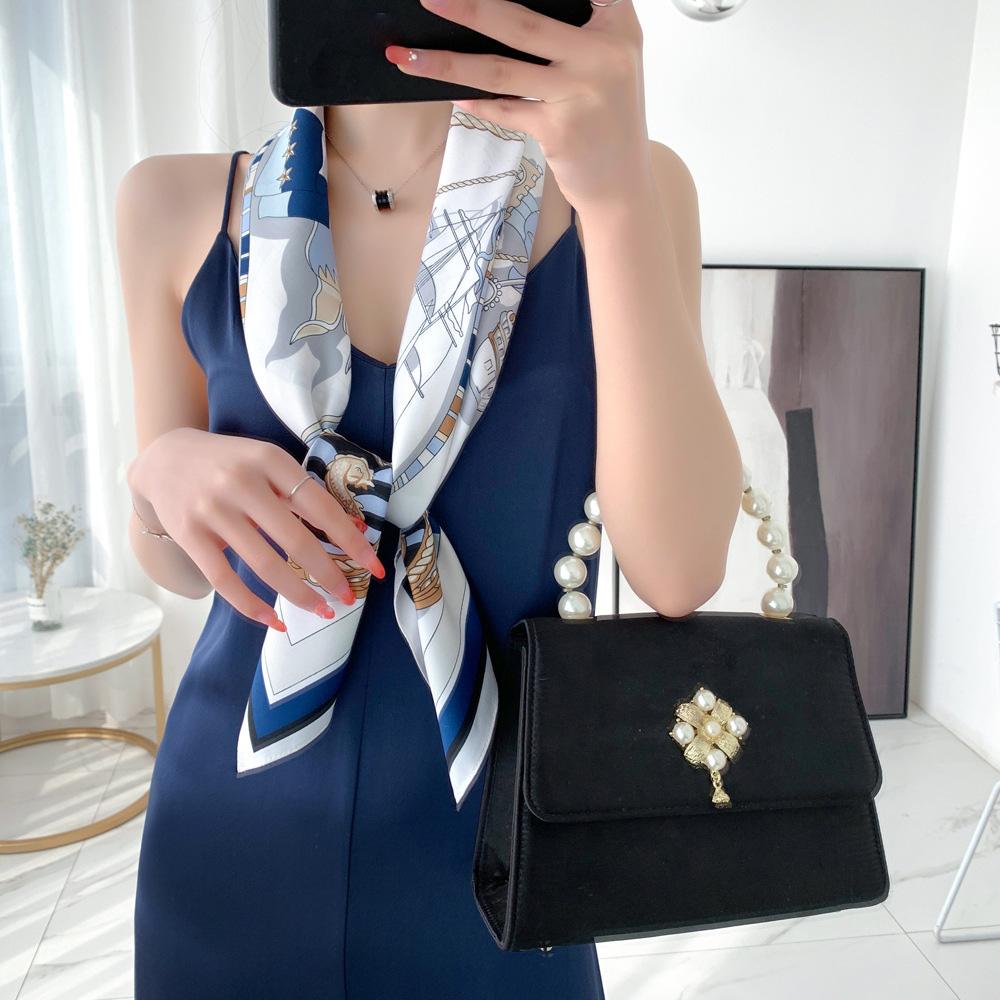 90 * 90 cm Vier Jahreszeiten verfügbar Neues großes quadratisches Handtuch-Stirnband Atmungsaktives schweißabsorbierendes Sonnenschutzmittel Einfacher Schal Professioneller Schal