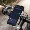360 degrees Mobile Phone Holder Silicone for Bicycle Motorcycle Shockproof Bike Handlebar Stand Bracket