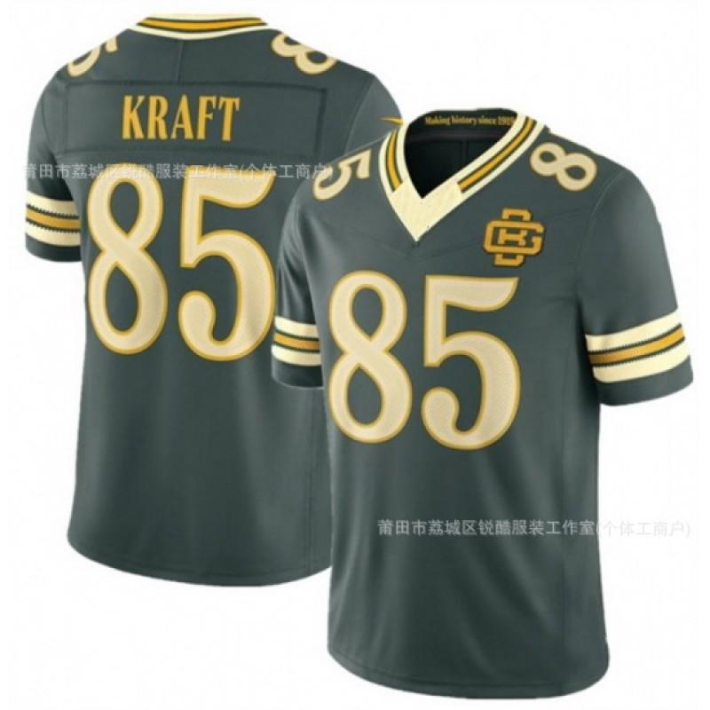 Mens NFL Micah Parsons Green Jersey Rugby Football Fan Apparel Premium Breathable Athletic Top