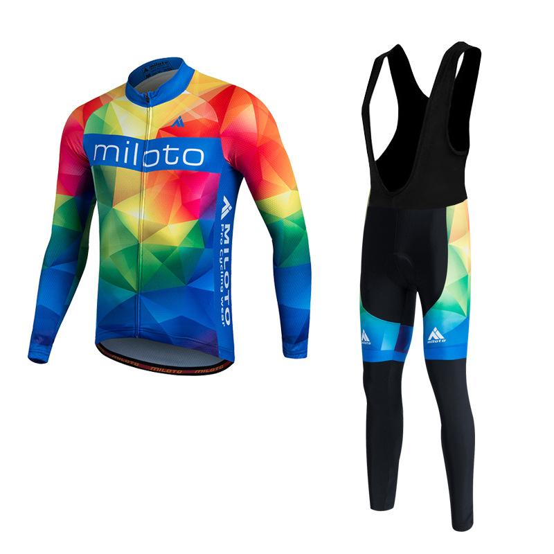 

2026 Autumn Breathable Cycling Suit, Cycling Suit Long Suit, Men s Cycling Suit. 4XL