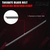 Door Tailgate Glass Belt Molding Weather Strip Compatible With Toyota Vehicle 4Runner 2009- Replace# 68292-35041 6829235040