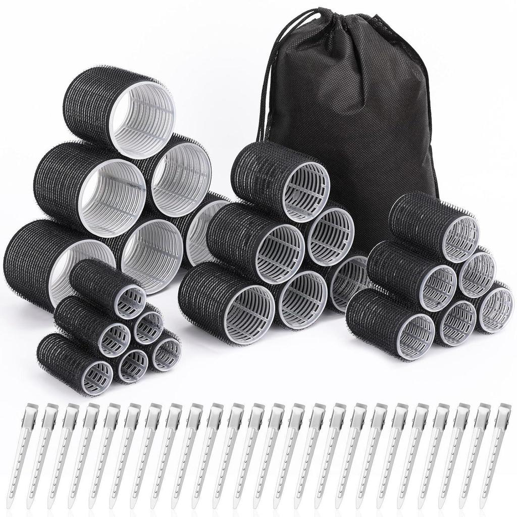 Cross-border Nylon Figure Eight Hair Curler - Curling Iron for Lazy Effortless Curls