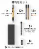 Four Candies Mechanical Pencil with Metal Carpenter 24 Leads 3 12 Eraser Outdoor Carpentry Marker Yellow 1.3mm Case, Heavy-Duty Pencil, (Red, Black,