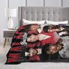 Zombies 4 Vintage Malachi Barton  Blanket Flannel  Lightweight Throw Blanket for Bedding Couch Bed Rug