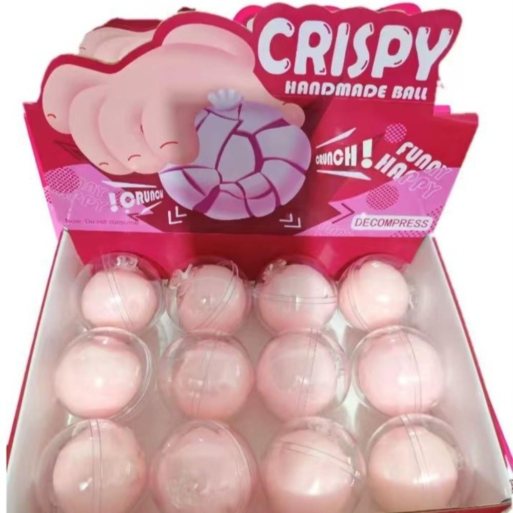 Crispy Sound Chocolate Squish Ball Simulation Chocolate Cracking Ball Crispy Ball Toy Daily Play