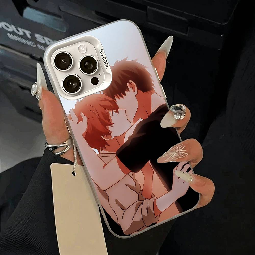 BL- Anime Ritsuka- Mafuyu Sato -Given Phone Case For IPhone 17 Air 16 15 14 13 12 11 Pro Max White Sliver Hard Cover