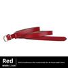 Female Leather Waist Belt With Painless Buckle And Twolayer Cowhide Material For Trendy Daily Use