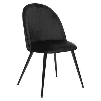 Velvet Chair "Slano" Atmosphera - Black - Black -