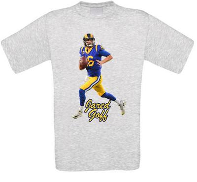 Jared Goff Los Angeles American Football T-Shirt
