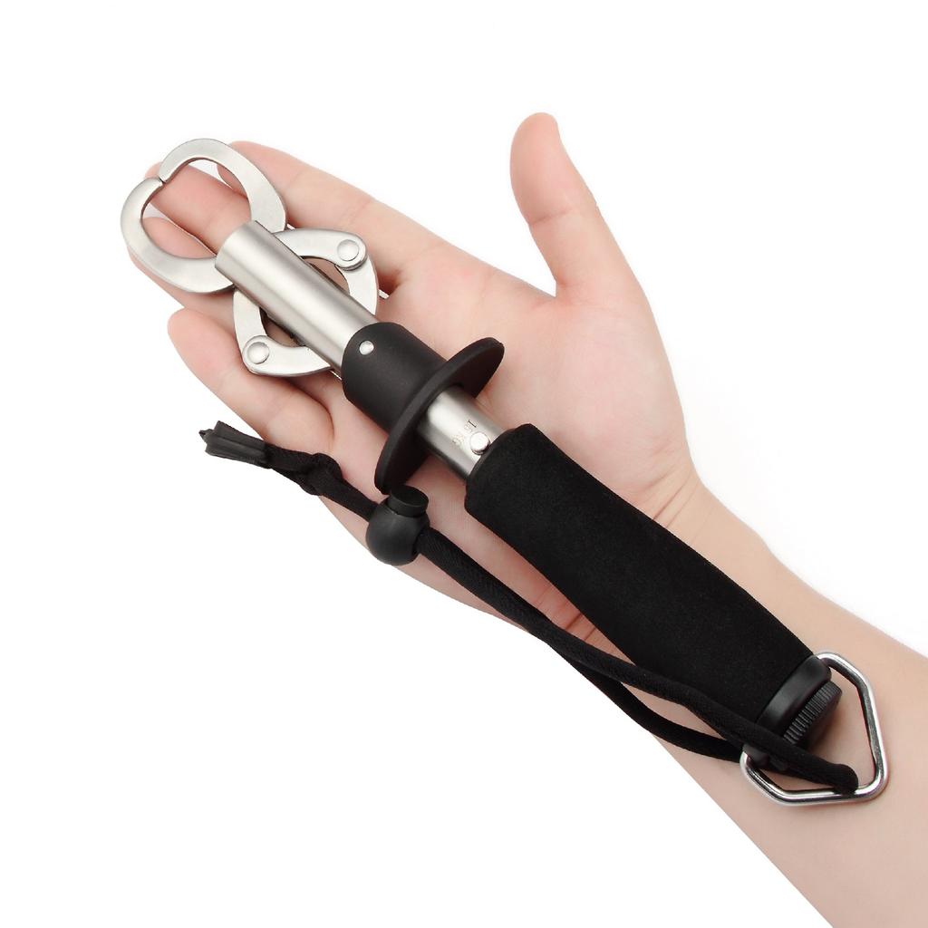 CRAZY SHARK Fish Fish Fish Lightweight Fish Stainless Portable Grip, Catcher, Grabber, Gripper, Steel, Multi-Function Tool,