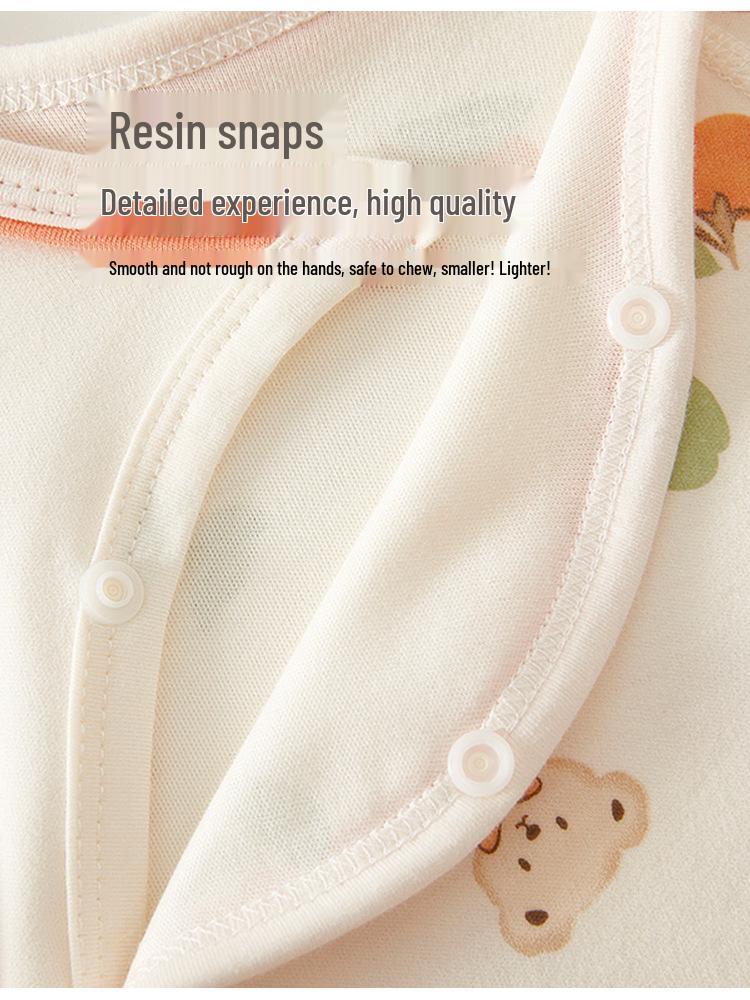 Pure Cotton Long Sleeve Infant Romper - Spring, Autumn & Winter Bodysuit