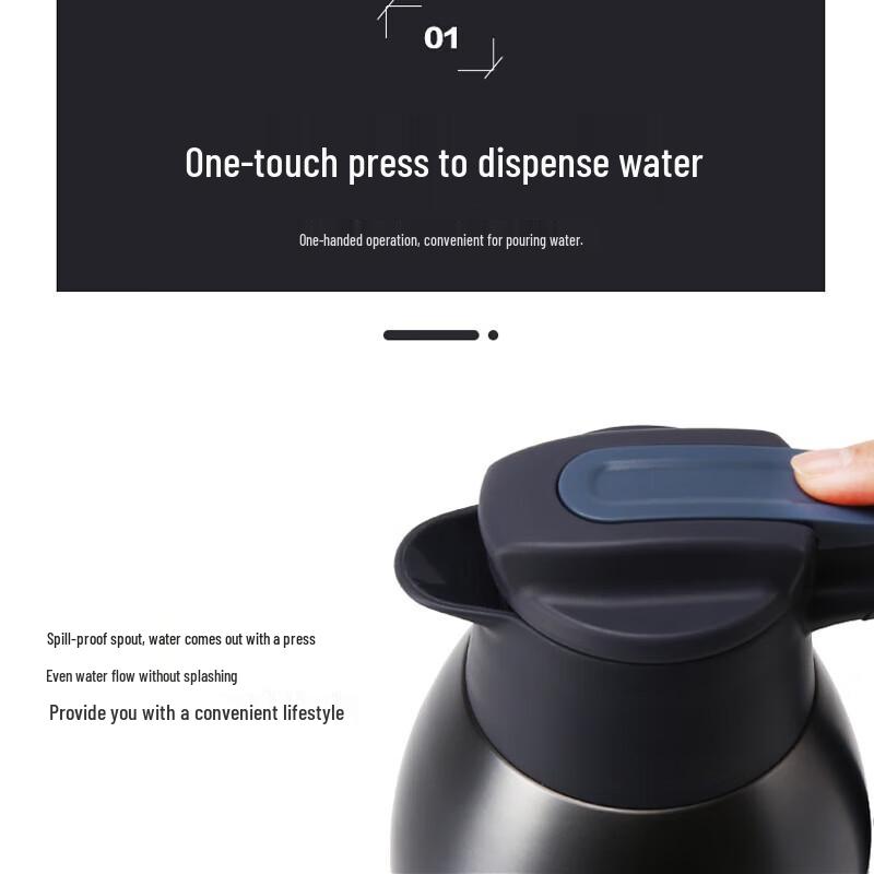 LOCK&LOCK Black Family Thermos Set