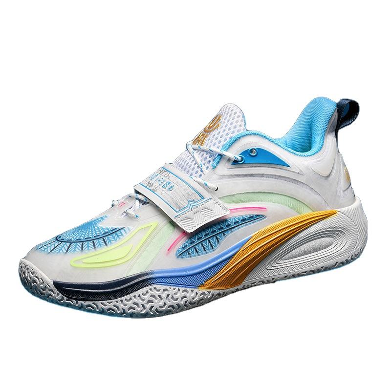 2024 Summer Boys' Leather Waterproof Sports Shoes Actual Combat Training Basketball Shoes in Stock for Spring and Autumn