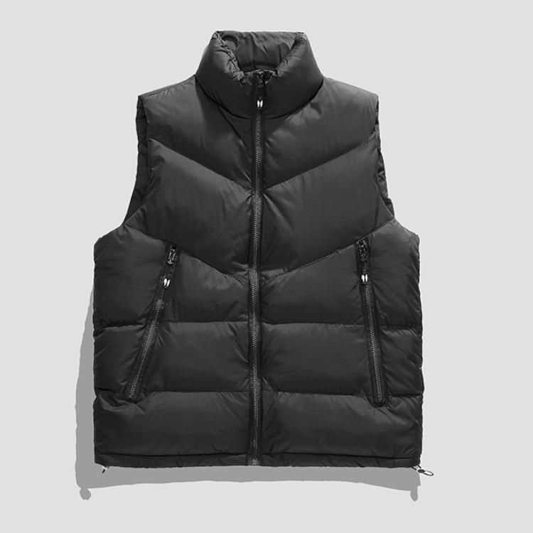 Gilet da uomo Autunno e inverno Gilet casual imbottito Gilet caldo