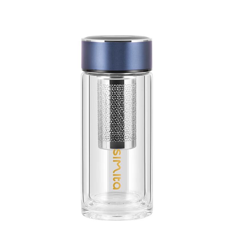 Simita Double-Layer Glass Tea Tumbler