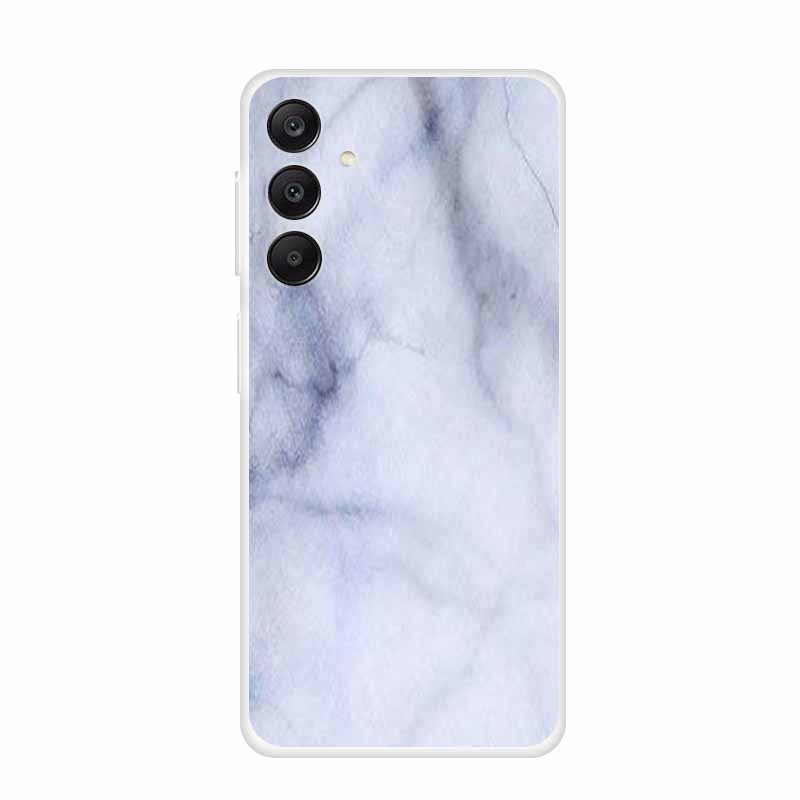 Marble Patterns Phone Case for Samsung A25 Soft Transparent TPU Clear Cover for Samsung Galaxy A 25 Protective Silicone Shell