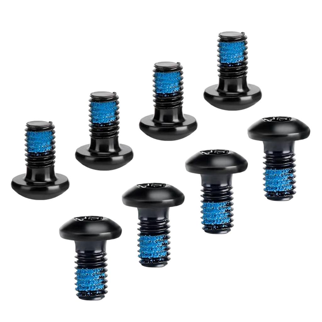 20 Pcs M5x10mm Screws Mountain Bike Disc Brake Rotor Bolts Stainless Steel Bicycles Brake Disc Bolts Bike Repair Part