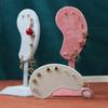 Hanger Ketting Oorbellen Sieraden Mini Display Houder Standaard Vitrine Oorbel