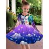Girls' 3D Flower Bear Dress Long Sleeve Summer Spring Vacation Daily Holiday Princess Beautiful Sweet Kids 4-12 Years Casual Dress A Line Dress