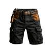 2026 Trendige Herren Mehrfarbige Lässige Outdoor Amerikanische Arbeitskleidung Kurze Hose mit Mehreren Taschen Herren Mode Shorts Hosen